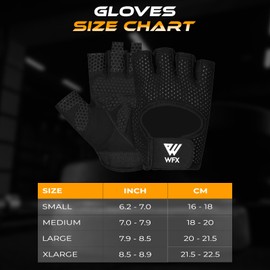 WFX Cycling Gloves Bike Gloves Mountain Road Bike Gloves Anti-slip Shock-absorbing Pad Breathable Half Finger Bicycle Biking Gloves for Men & Women (Large, Gray)