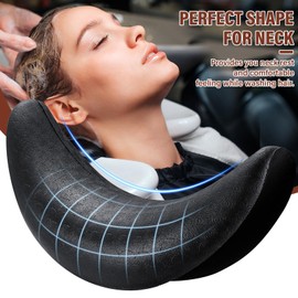 Noverlife Salon Shampoo Bowl Neck Rest, Shampoo Bowl Pillow Neck Pillow for Salon Shampoo Sink, Neck Cushion Salon Wash Bowl Neck Rest Portable Washing Sink Basin Pillow Support for Barbershop
