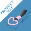 HAOBO Heart Handle Ring, Heart Hand Strap Drift Charm Rear