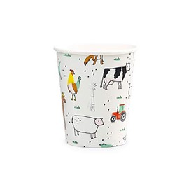 Daydream Society On The Farm Paper Party Cups, Pack of 8