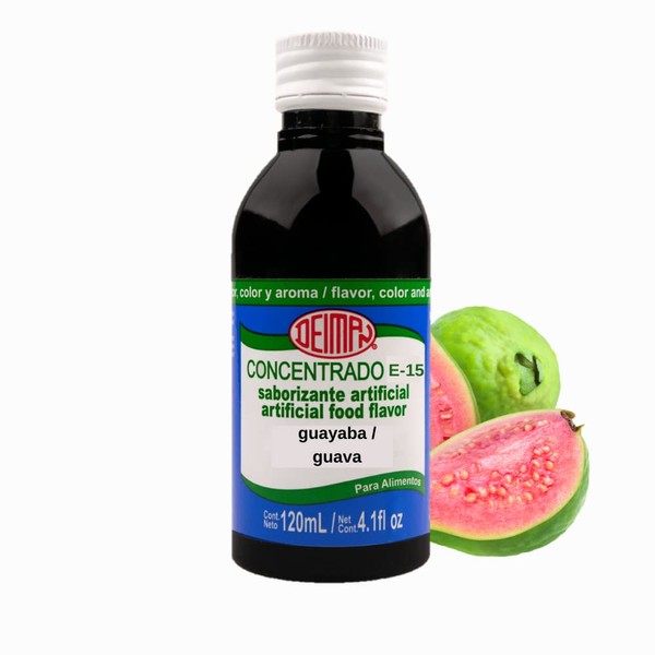 Deiman Deiman Artificial Food Flavoring Guava E-15 (4 fl oz)