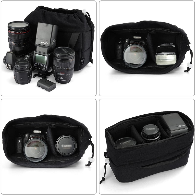 Koolertron Velvet Anti-Shock Bag for DSLR SLR Camera for Sony