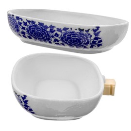 Hohopeti 2pcs Bird Bathtub for Cage Practical Parrot Bath Holder Hanging Shower Basin for Parakeets and Small Birds Hooks