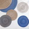 QUINTRA Placemats, Washable Woven Vinyl Placemats for Dining Table, Easy