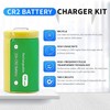USB CR2 3.0V Charger Set CR2 3V Camera Battery CR15H270