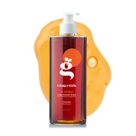 GINGER MILK - Daily use shampoo for all hair types. Controls hair loss and stimulates hair growth with a potent ginger-based formula | 16oz | Be Honest