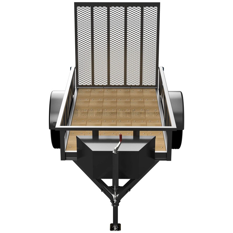 4′ x 8′ Utility Trailer Plans – 3,500 lb Capacity