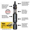 10 x SabreCut SCTX1050_10 50mm TX10 T10 Impact Screwdriver Driver
