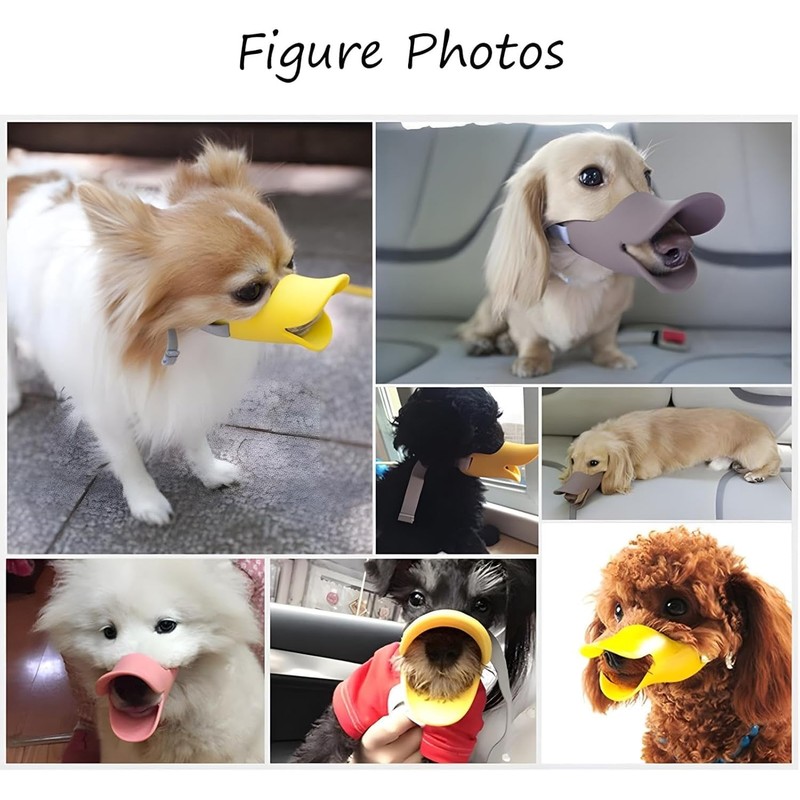 Anti Bite Duck Mouth Shape Dog Mouth Covers Anti-Called Muzzle