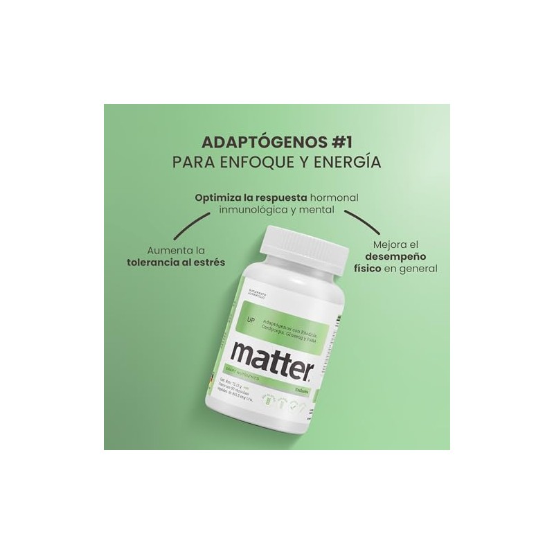 MATTER SMART NUTRIENTS | UP |Extractos Herbolarios con Vitamina C,