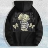MAKE MONEY NOT DRAMA Graphic Hoodie 100% Cotton US Warehouse