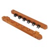Wall Mounted Billiard Pool Cue Rack 6 Cues Wooden Billiard