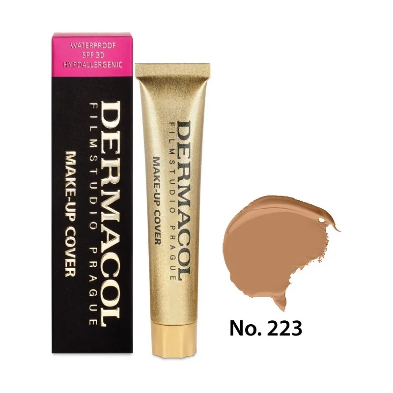 Dermacol Maquillaje Alta Cobertura Original Hipoalergénico