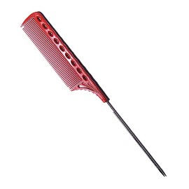 YS Park 108 Super Stain-less steel pin Tint Comb - Red