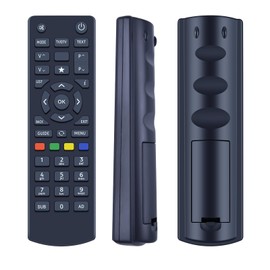 GOUYESHO Remote Control for Manhattan Freeview Freesat Plaza HD Box 2-DH1410-MTT DH1410 HD-T2 HD-S2 HDT2 HDS2