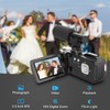 Hojocojo Video Camera, 4K Camcorder 36MP Vlogging Camera for YouTube,