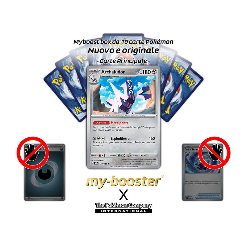 my-booster Pokémon Company SV07-IT24-MB-107, Multi-Colour