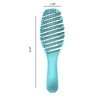 Earth & I Flex Detangling Gentle Hairbrush, Teaser Brush, Women