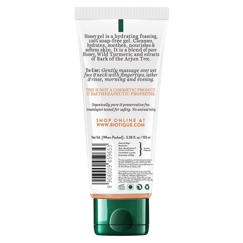 Biotique Organic Honey Gel Refreshing Foaming Face Wash 150 ml