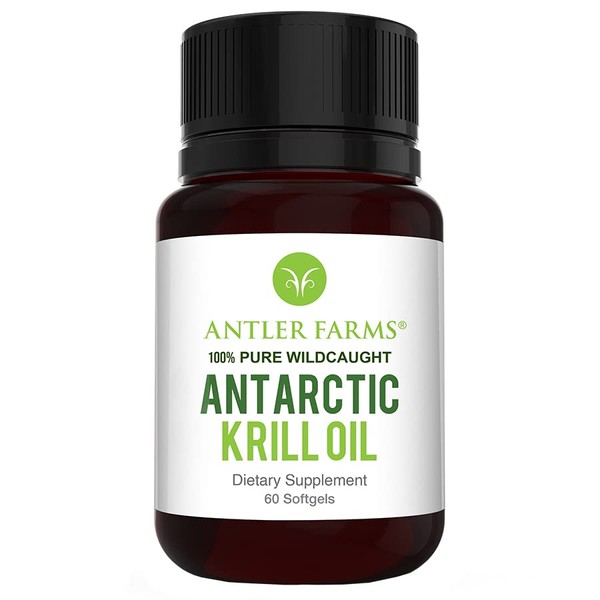 Antler Farms - Aceite de krill antártico 100% puro capturado