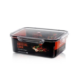 gotman Airtight Food Storage Containers 100% Tritan BPA-Free Vegetable Organizer Boxes | Microwave & Freezer Safe | Leak-Proof Lids (101.4 OZ, With Removable Drain Tray)