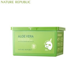 NATURE REPUBLIC Soothing & Moisture Aloe Vera Daily Mask Sheet 350ml/30ea