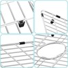 iPEGTOP Sink Bottom Grid, Stainless Steel Sink Protector 28-7/8" x