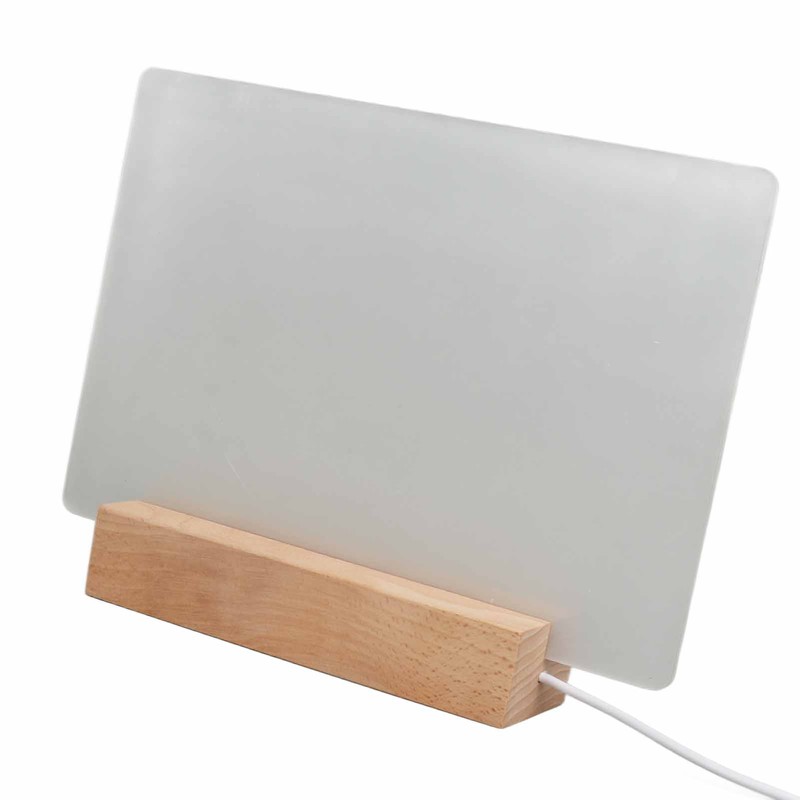 Dry Erase Board 220x150mm Acrylic White Planning Board Reusable with