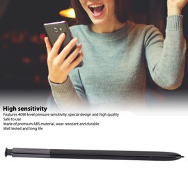 Dpofirs Note 9 Stylus Pen Reemplazo for Galaxy Note 9 N960 SM N960F SM N960 Todas Las Versiones Stylus Touch SPen, Stylus Pen con Bluetooth (Negro 5kg / 11lb)