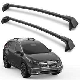 KUIPERAUTO 165lbs Aluminum Roof Rack Cross Bars Compatible for 2012 2013 2014 2015 2016 Honda CRV Rooftop Luggage Carrier Rack for Bike Canoe Kayak Cargo Box