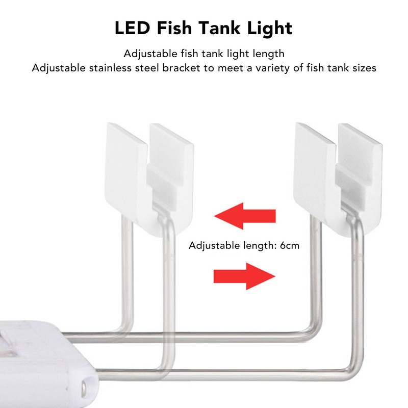 LED Fish Tank Light Ultra Thin High Brightness Button Switch
