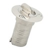 Marine Boat Deck Filler with Keyless Cap Stainless Steel Mirror