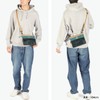 Chums Spring Dale Sacoche Shoulder Bag Blue/Beige