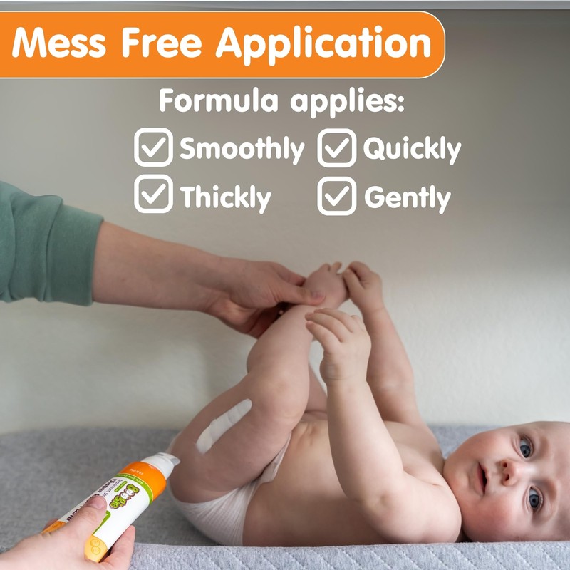 Boogie Diaper Rash Paste, Maximum Strength 40% Zinc Oxide, Mess-Free