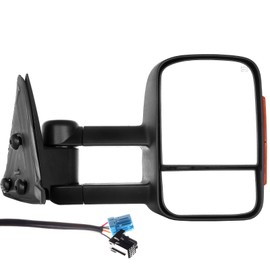 Parautostore Tow Mirrors For 2003-2007 Chevy Silverado Sierra 1500 Power Heated Turn Signal