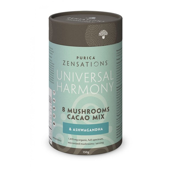 Purica Zensations Universal Harmony Mushroom Cacao Mix · 150 g