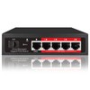 Poe Switch, 5 Port Gigabit PoE+ Switch, Cloud Managed Gigabit