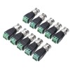 BNC Balun Connector 28 Pcs - Coaxial/Cat5/6 to BNC Male