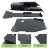 REARACE Chassis Swingarm Skid Plate Fit for Raptor 660R YFM660R