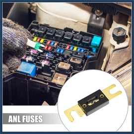 INFINAUTO 3pcs Fuse Replacement 40A ANL Fuses Car Audio Fuse Stylish Design