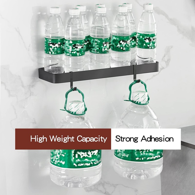 VOLPONE Bathroom Shelves Wall Mounted Glass Shelf for Bathroom Floating