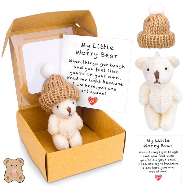 magimagi Worry Bear in a Box, Little Bear Hug in