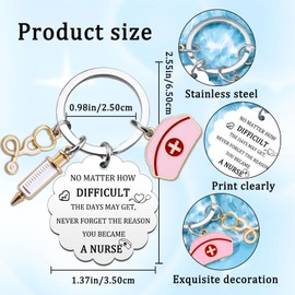 Nurse Practitioner Gifts For Women Medical Assistant Accessories Rn Gift For Nurses Np Week Graduation Nursing Student Gift Nurses Keychain For Women Future Nicu Nurse Gifts For Healthcare Workers