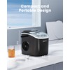 CyberChill Countertop Ice Maker, Portable Ice Machine with Handle, 6