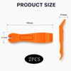 EXQUIMA 2 PCS Tyre Levers, Bicycle Tyre Removal Tools for