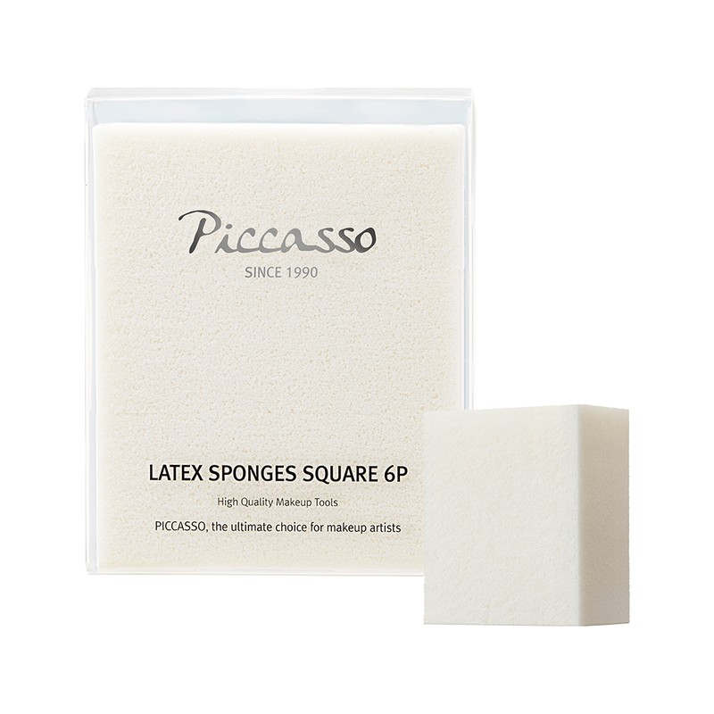 PICCASSO [Picasso] Latex square sponge 6P / [피카소] 라텍스 스퀘어