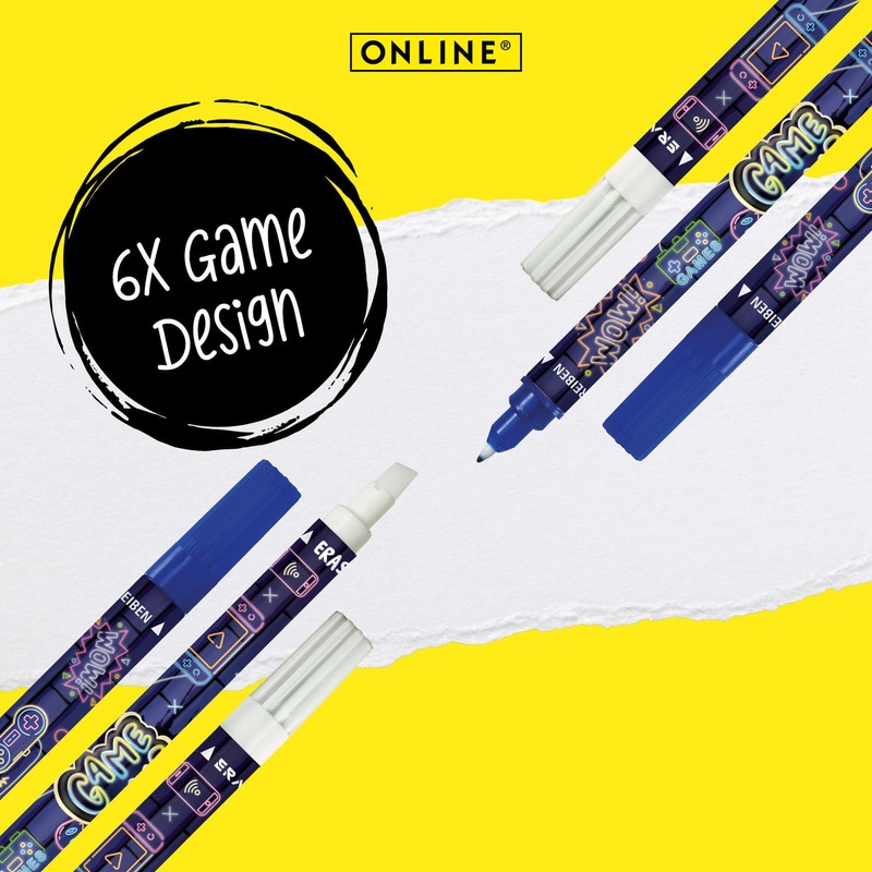 Online Value Pack Ink Eraser 6 x Ink Killer for