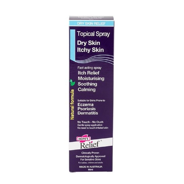 Hope's Relief Dry Skin Itchy Skin Topical Spray