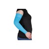 Lymphedivas Blue Medical Graduated Compression Arm Sleeve for Lymphedema (Long