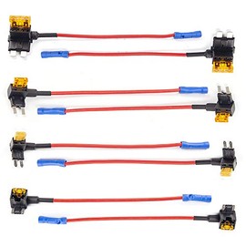 VIOFO 4PCS * 2 Packs Circuit Fuse Tap with ATO, Mini, Micro2, Mini Low Profile Adapter Holder